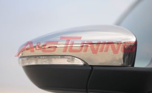 Volkswagen Passat Krom Ayna Kapağı 2 Parça Paslanmaz Çelik 2012 - 2014
