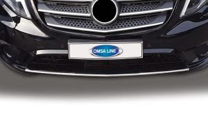 OMSA Mercedes Vito W447 Krom Ön Tampon Difüzör Çıtası 2014-2024 Arası