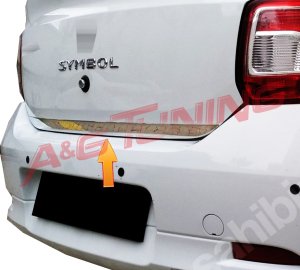 Renault Symbol Krom Bagaj Alt Çıta Formlu 2013 ve Üzeri P.Çelik