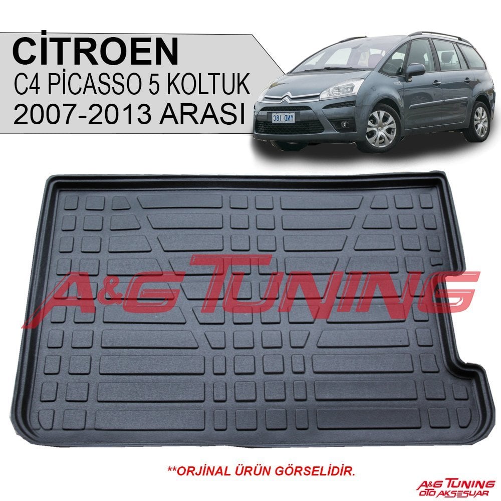 Citroen C4 Picasso 5 Koltuk Bagaj Havuzu 2007-2013