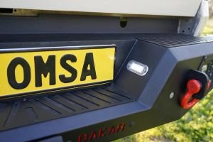 OMSA VW Amarok Dakar V2 Çelik Arka Tampon Ledli Sensörlü-Sensörsüz 2010-2021 Arası
