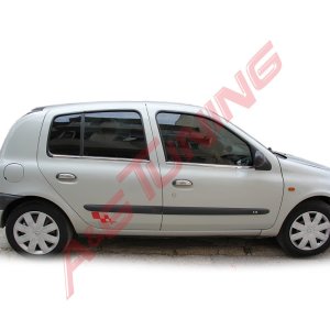 R. Clio 2 HB Krom Cam Çıtası Tk 1999-2006 4Prç Paslanmaz Çelik
