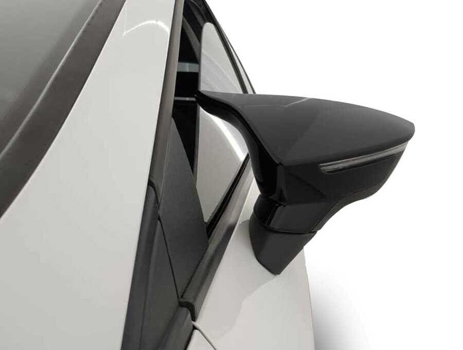 Seat İbiza Yarasa Batman Ayna Kapağı Piano Black ABS 2016 ve Sonrası