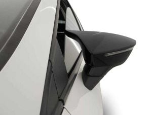 Seat İbiza Yarasa Batman Ayna Kapağı Piano Black ABS 2016 ve Sonrası