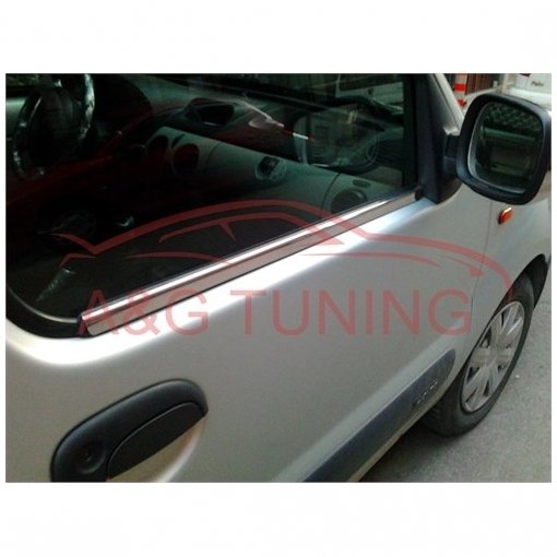 R. Kangoo Krom Cam Çıtası Tk 1996-2008 2 Prç Paslanmaz Çelik