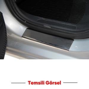 Renault Clio 4 HB Krom Kapı Eşiği Tk 4Prç Paslanmaz Çelik