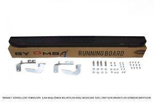 OMSA Isuzu D-Max Nevada Yan Basamak Siyah 2012-2020 Arası