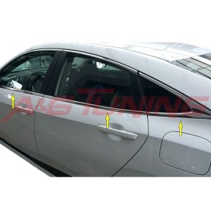 Honda Civic Cam Çıtası FC5 Sedan 2015 - 2021 arası Paslanmaz Çelik