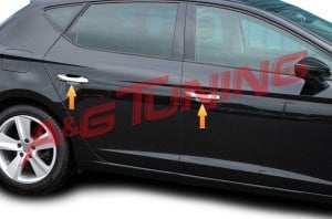 VW GOLF7 Krom Kapı Kolu 2013 ve Üzeri Paslanmaz Çelik