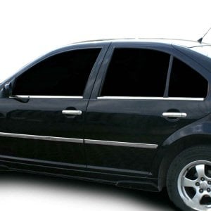 Volkswagen Bora Krom Cam Çıtası 1998-2004 4Prç Paslanmaz Çelik