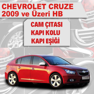 Chevrolet Cruze HB Avantajlı Krom Set 3 Ürün 2009 Üzeri P. Çelik