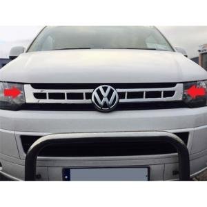 Volkswagen T5 Multivan Krom Ön Panjur 2 Prç. P.Çelik 2010-2014 arası