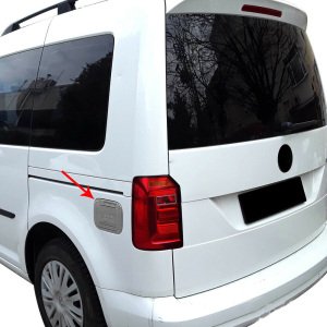 Volkswagen Caddy Krom Depo Kapağı 2010/2014 Arası P.Çelik
