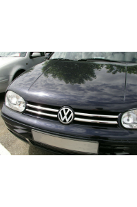 Volkswagen Golf 4 Krom Ön Panjur 1998-2005 4Prç Paslanmaz Çelik
