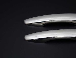 OMSA Opel Vivaro 4 Krom Kapı Kolu 5 Kapı 2 Delik Çift Sürgü 2019 ve Sonrası