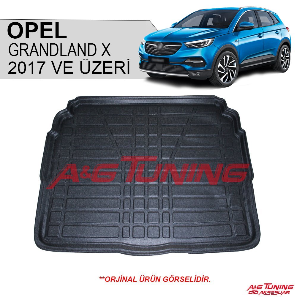Opel Grandland X Bagaj Havuzu Plastik 2017 ve Üzeri