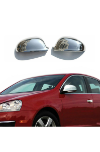 Volkswagen Jetta Krom Ayna Kapağı Tk 2006-2011 Paslanmaz Çelik