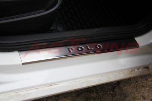 Volkswagen Polo Krom Kapı Eşiği 4Prç 1998-2005 Paslanmaz Çelik