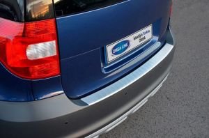 OMSA Skoda Yeti Krom Arka Tampon Eşiği Taşlı 2009-2013 Arası