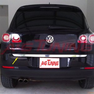Volkswagen Tiguan Krom Bagaj Alt Çıta Formlu 2007-2015 Paslanmaz Çelik