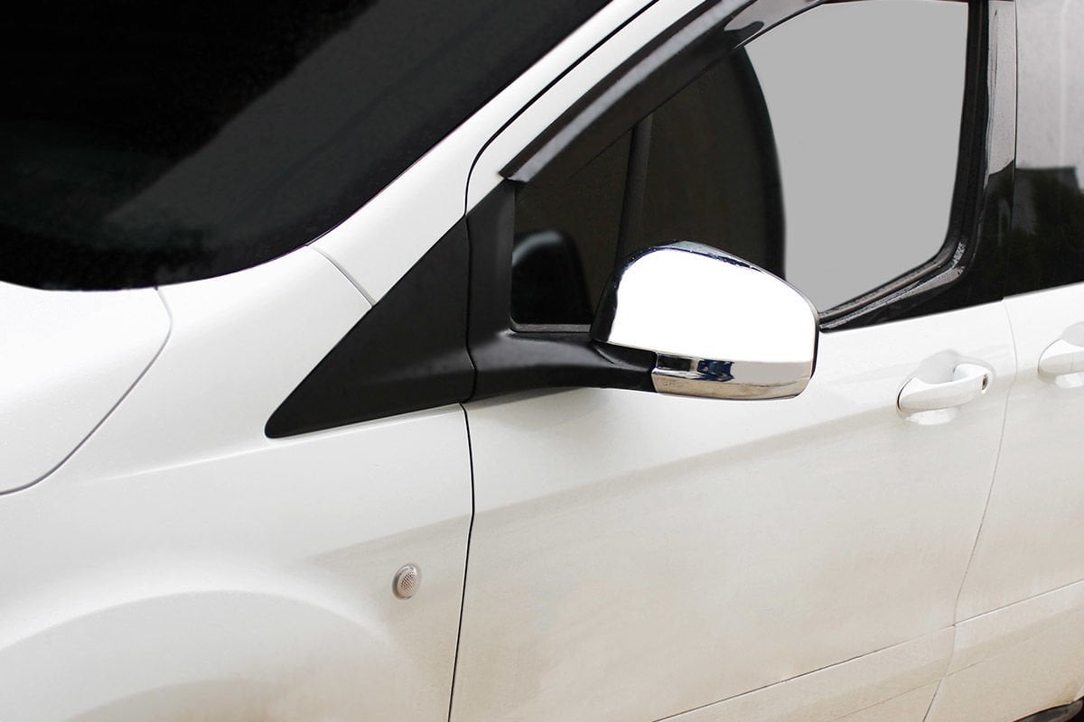 Omkar Ford Tourneo Courier Krom Ayna Kapağı Komple 2 Parça  Abs 2014-2017