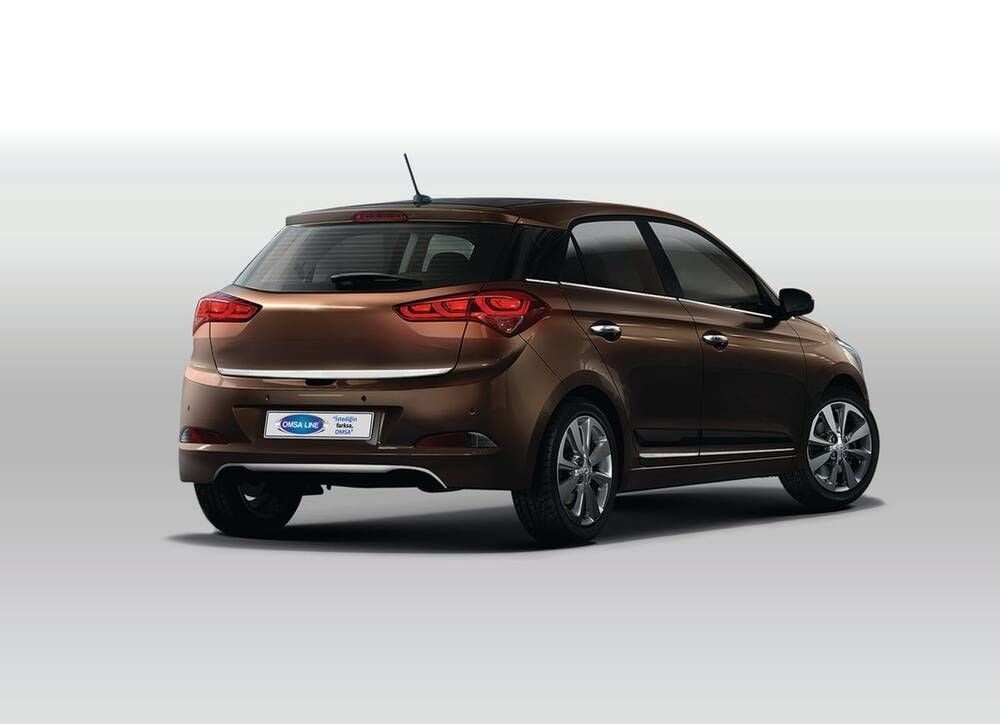 OMSA Hyundai i20 Krom Bagaj Alt Çıtası 2014-2017 Arası