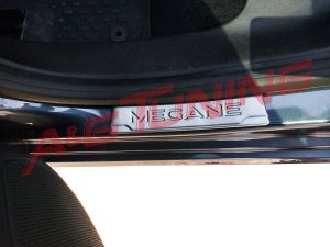 Renault Megane 4 HB Krom Kapı Eşiği 4Prç. 2016 ve Üzeri P.Çelik