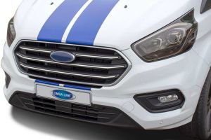 OMSA Ford Transit Tourneo Custom Krom Ön Panjur Çerçevesi 4 Parça 2018-2023 Arası