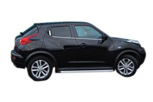 Nissan Juke Krom Cam Çıtası Takımı 2010-2019 Arası  4 Prç. Paslanmaz Çelik