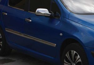 OMSA Peugeot 307 HB/SW/CC Krom Ayna Kapağı 2 Parça Abs 2001-2008 Arası