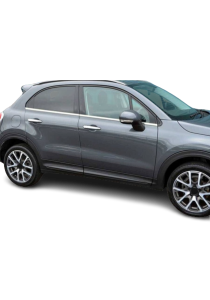 Fiat 500X Krom Cam Çıtası 4 Prç. 2014 ve Üzeri P.Çelik