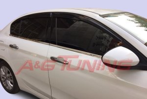 Fiat Egea Sedan Krom Cam Çıtası Takımı Paslanmaz Çelik