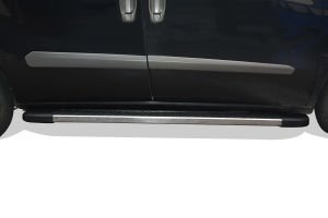 OMSA Fiat Doblo 2 Nevada Yan Basamak Krom Kısa Şase 2015-2019 Arası