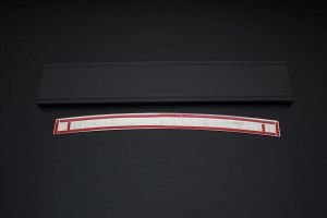 OMSA Ford Fiesta 6 Krom Arka Tampon Eşiği Taşlı 2009-2017 Arası