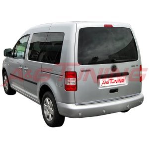 Volkswagen Caddy Krom Bagaj Alt Çıta Formlu 2003-2010 Paslanmaz Çelik