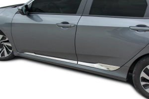 OMSA Honda Civic FC5 Krom Yan Kapı Çıtası 4 Parça 2016-2021 Arası