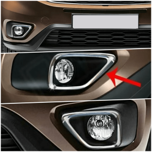 Fiat Doblo Krom Sis Farı Çerçevesi 2015 Üzeri (2parça) Paslanmaz Çelik
