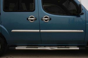 OMSA Fiat Doblo Krom Yan Kapı Çıtası 4 Parça 2000-2006 Arası