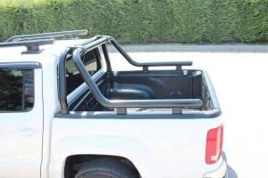 OMSA Mitsubishi L200 Kobra Roll Bar Çap:76 Siyah 2007-2015 Arası