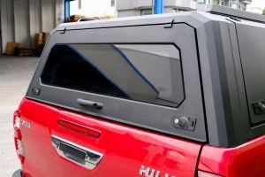 OMSA Toyota Hilux Omcap Camlı Kabin Camp Paslanmaz Çelik 2015 ve Sonrası