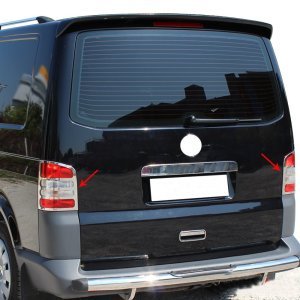 VW T5 Caravelle Krom Stop Çerçevesi 2003-2010 Paslanmaz Çelik