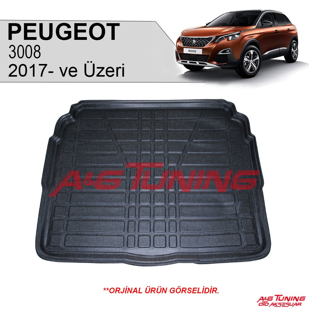 Peugeot 3008 Bagaj Havuzu 2017 Üzeri