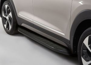 OMSA VW Touareg Blackline Yan Basamak Siyah 2018 ve Sonrası