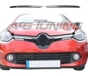 Renault Clio 4 Sport Tourer Krom Ön Panjur 2Prç Paslanmaz Çelik