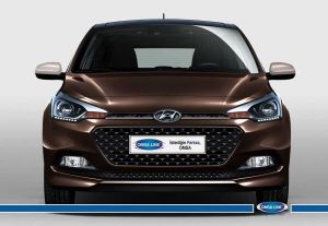 OMSA Hyundai i20 Krom Ön Tampon Çıtası 2014 ve Sonrası