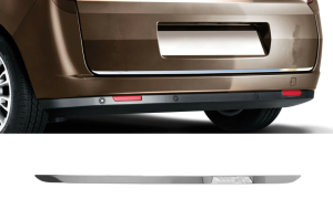 Fiat Doblo Krom Bagaj Alt Çıta Formlu 2010-2014 Paslanmaz Çelik