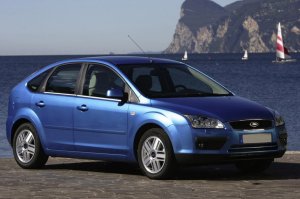 Ford Focus HB Krom Cam Çıtası 2005-2011 4Prç Paslanmaz Çelik