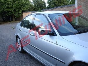 BMW E46 Krom Kapı Kolu 2003-2005 4Kapı Paslanmaz Çelik