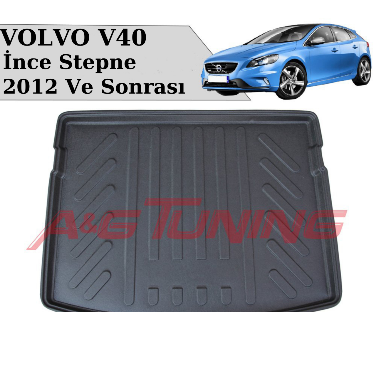 Volvo V40 İnce Stepne Bagaj Havuzu 2012 Üzeri