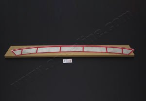 OMSA Toyota Proace Verso Krom Arka Tampon Eşiği Taşlı 2016 ve Sonrası